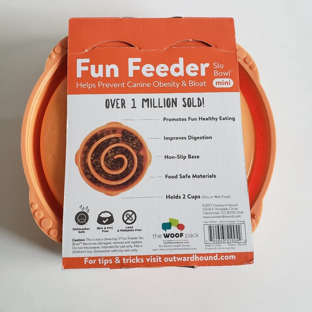 Fun Feeder Slo Bowl Mini dog food bowl